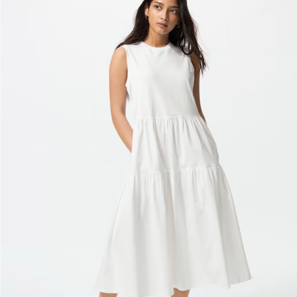 Uniqlo Mercerized cotton dress